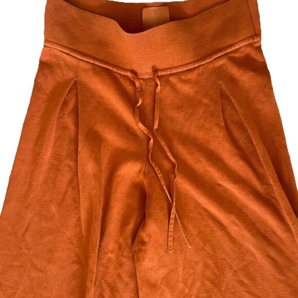 Athleta Pants Alicia Keys Womens XS Orange Intention Wide Leg Pull On *READ* - Picture 2 of 14